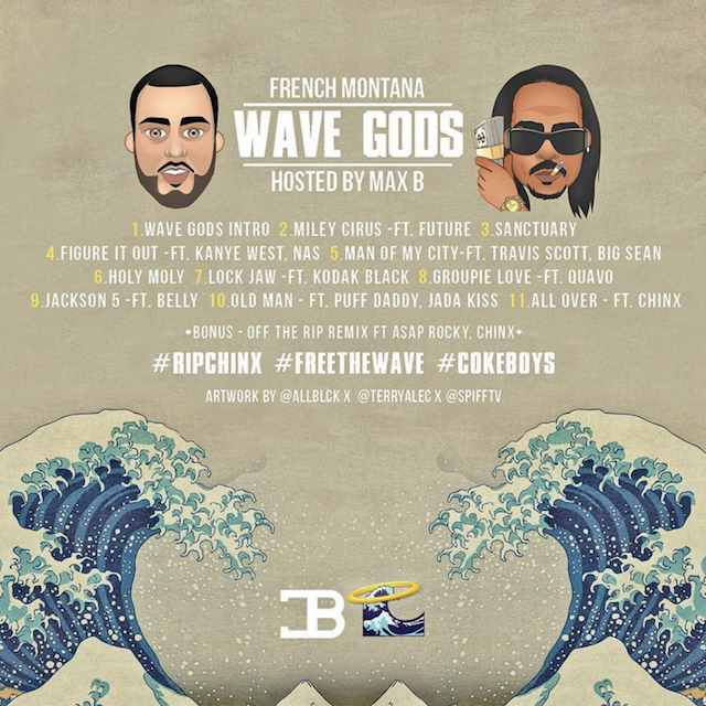 french montana wave gods back cover