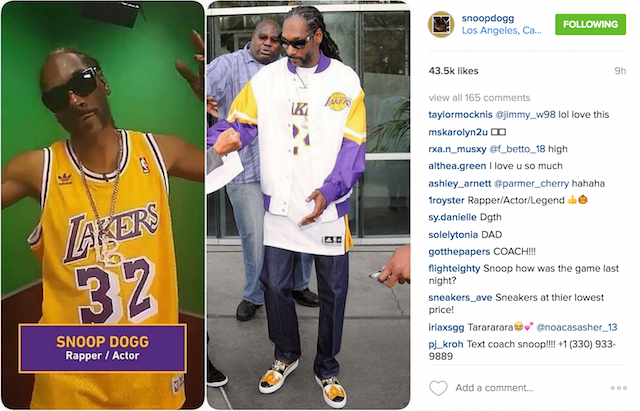 Snoop Dogg Kobe Bryant