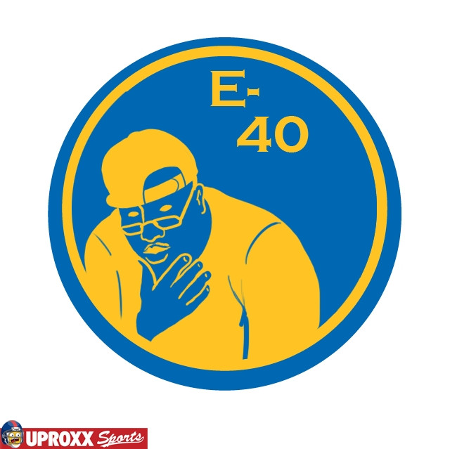 e-40 golden state warriors logo