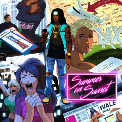Wale "Summer on Sunset" mixtape cover art