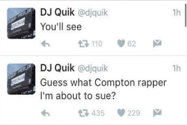 dj quik suing compton rapper
