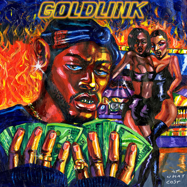Goldlink at what cost album cover art
