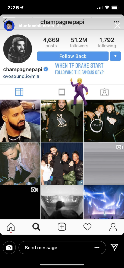 Drake Co-Signs L.A. Rapper Blueface &amp; Now, A  Boi-1da-Produced Song In The Works