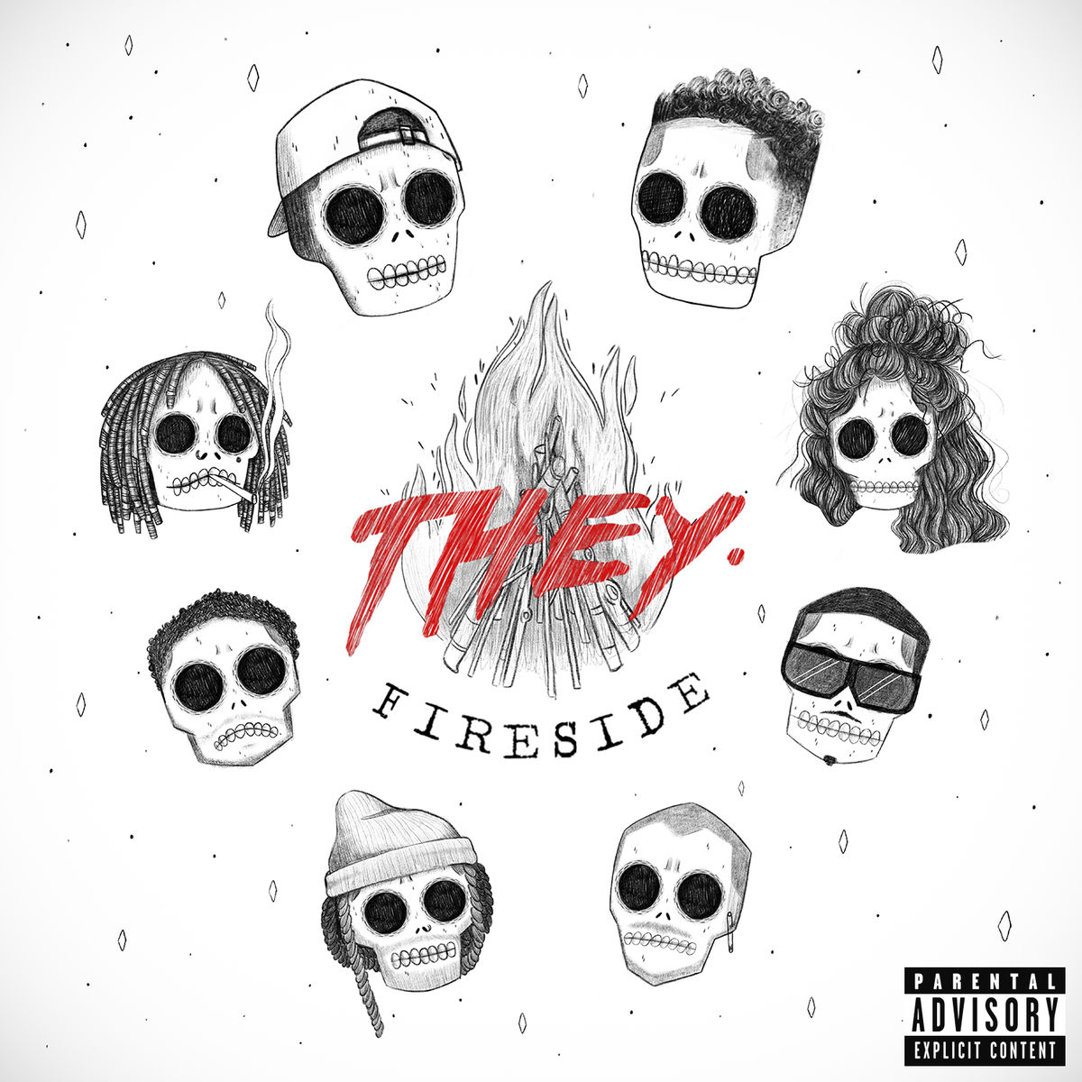 THEY. Unleash &quot;Fireside&quot; EP Featuring Wiz Khalifa, Ty Dolla $ign, Jeremih &amp; More