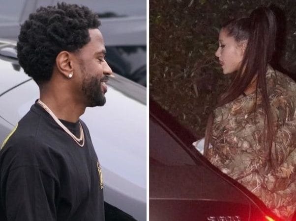 Big Sean & Ariana Grande Caught Leaving L.A. Studio Together