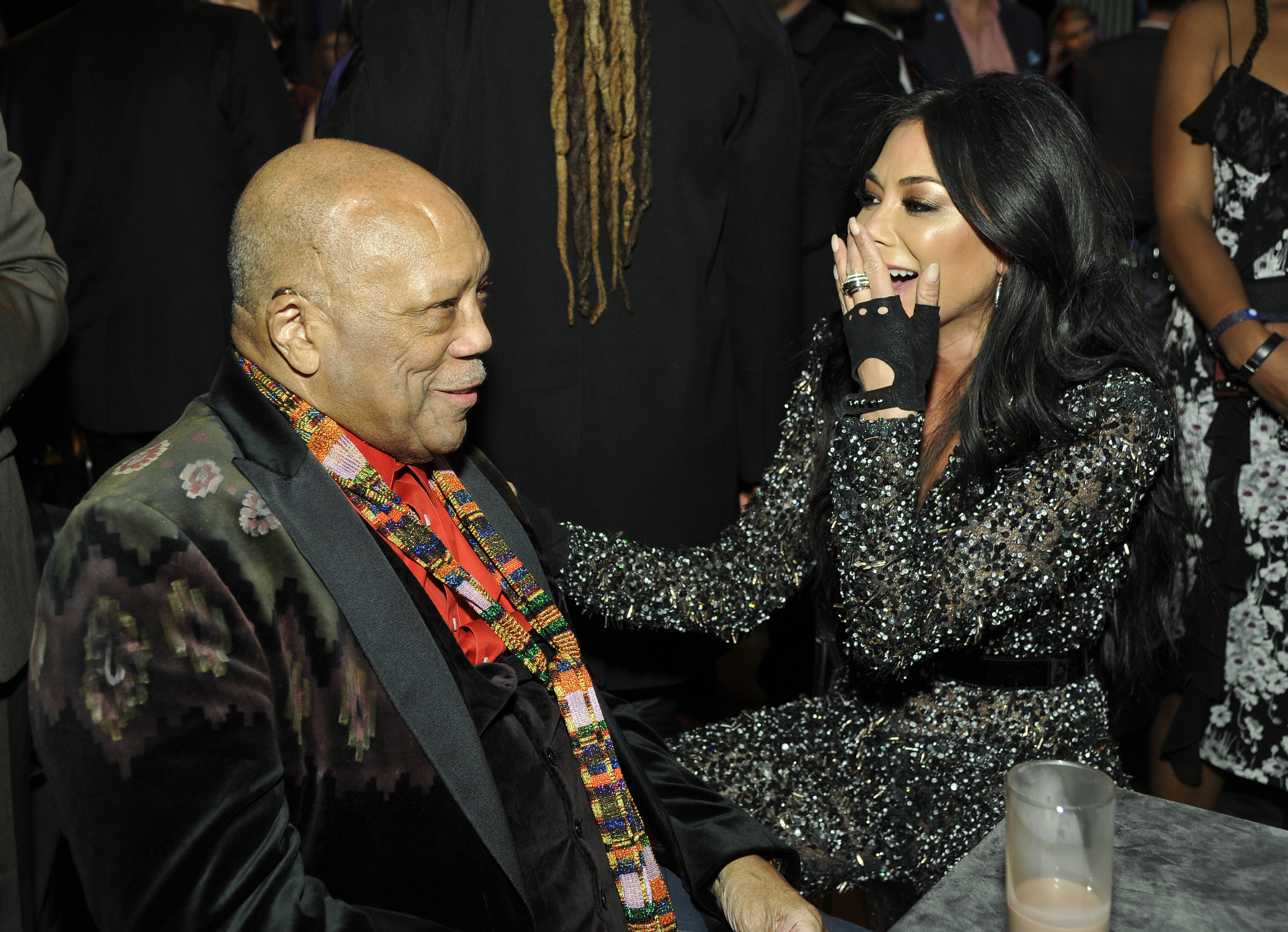 Quincy Jones Honored At will.i.am's TRANS4M Gala