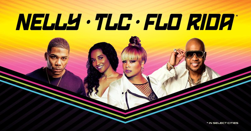 Nelly, TLC & Flo Rida Team Up For Summer Tour