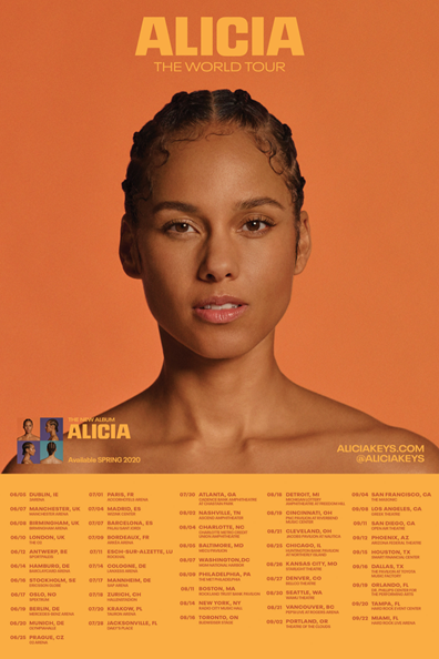 Alicia Keys Announces &quot;ALICIA&quot; Album Ahead Of 2020 Grammys