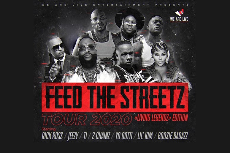 T.I., Rick Ross, Jeezy, 2 Chainz, Lil Kim & More To Headline Feed The Streetz 'Living Legendz' Edition Tour