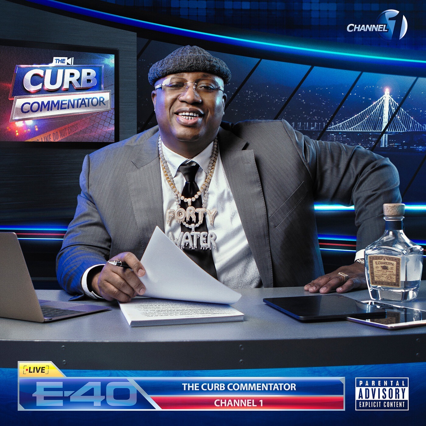 E-40 Shares 'The Curb Commentator Channel 1' EP