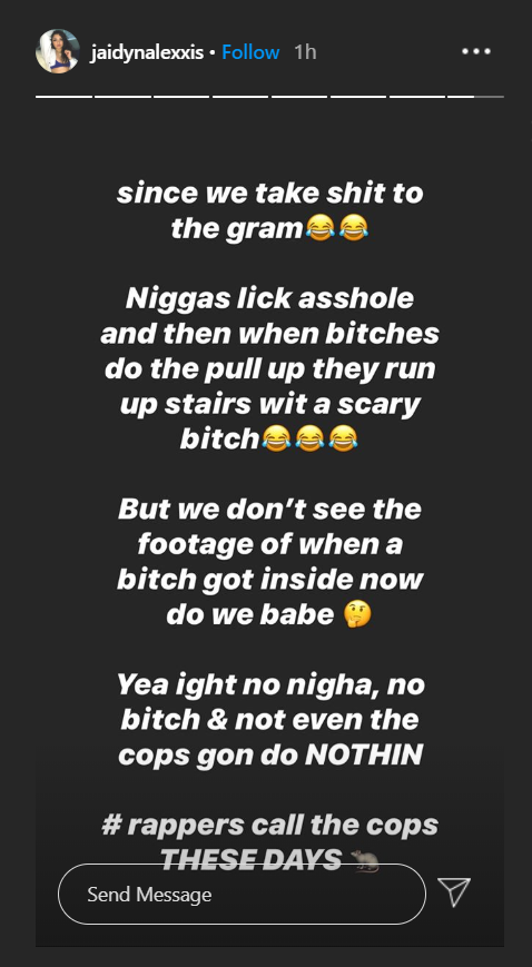 Blueface's Baby Mama Smashes His House Window During Outburst