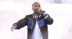 Big Sean Performs At Halftime Of Detroit Lions Thanksgiving Game