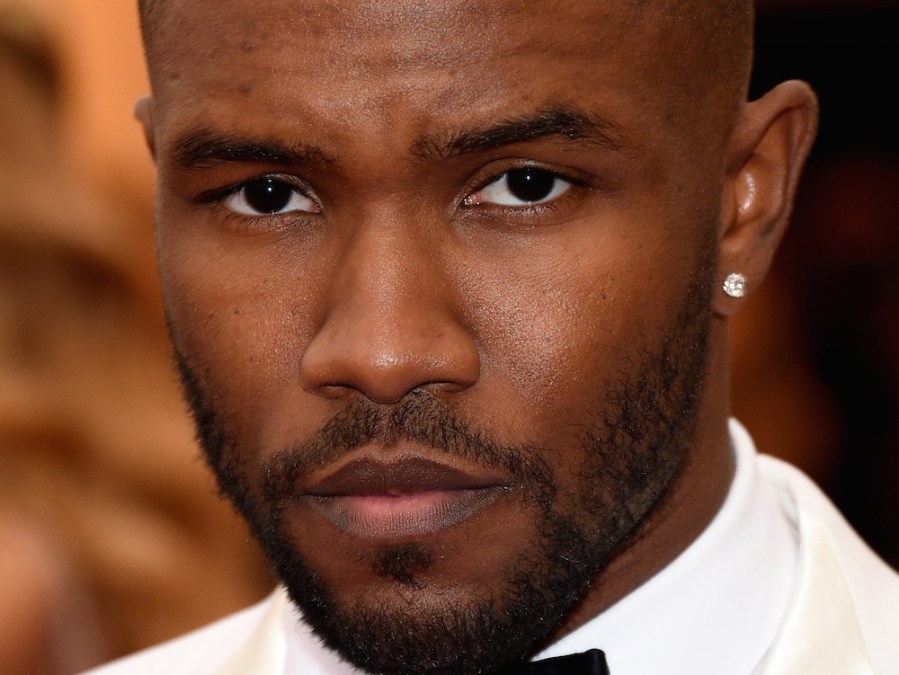 Frank Ocean White Tux