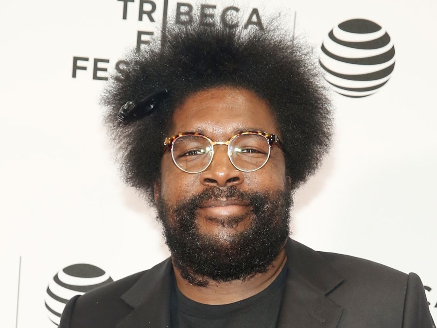 Questlove Afro Smiling