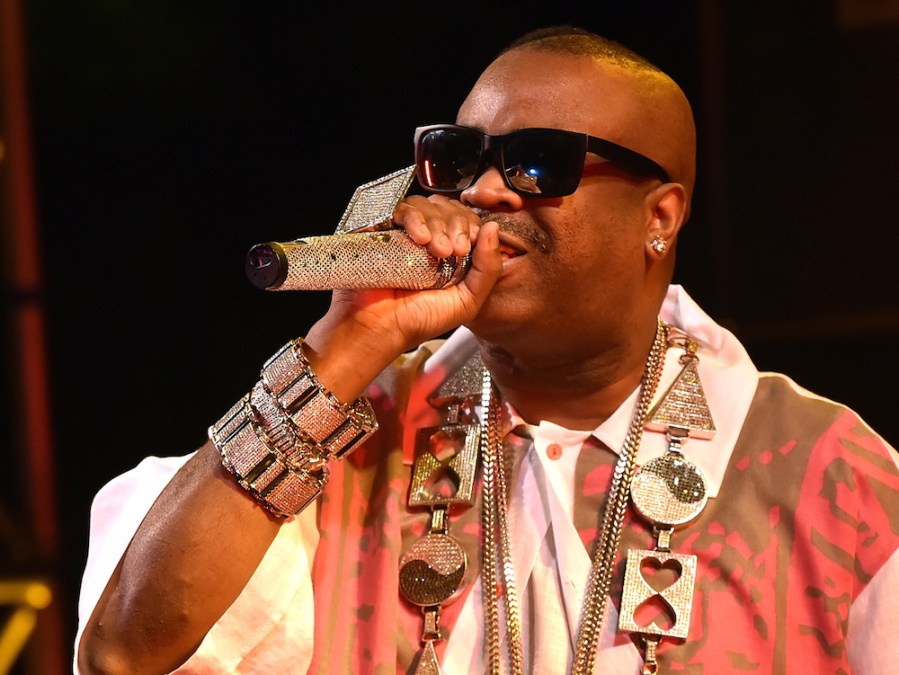 Slick Rick Performing In Chicago