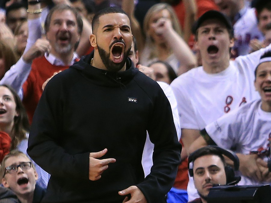 Drake At Indiana Pacers v Toronto Raptors - Game Five