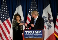 Sarah Palin Donald Trump Rally