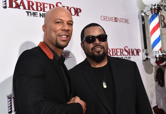 Ice Cube Common Barbershop The Next Cut Premiere