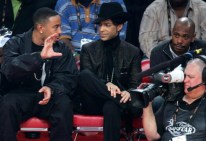 Prince Ludacris Dave Chappelle NBA All-Star Game