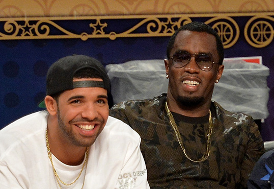 Puff Daddy and Drake