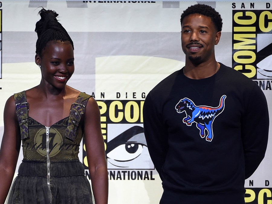 Lupita Nyong'o Michael B. Jordan Black Panther