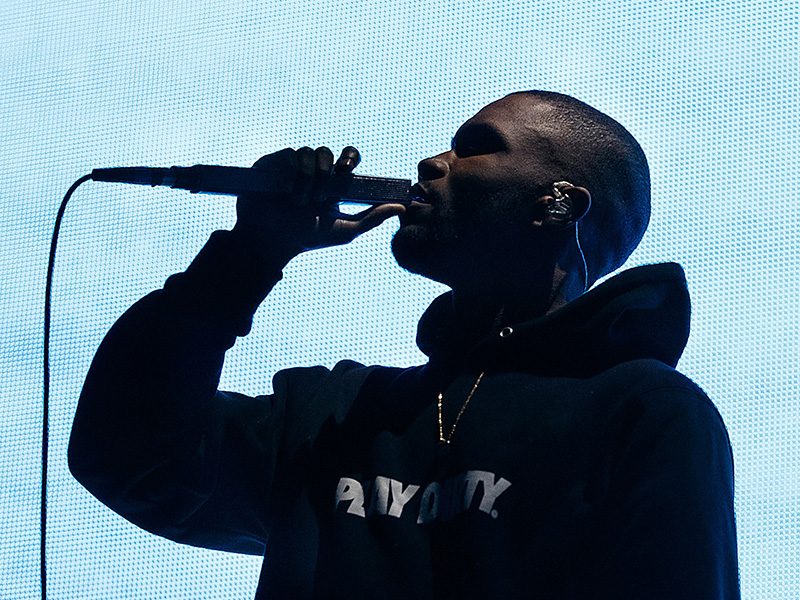 Frank Ocean performing