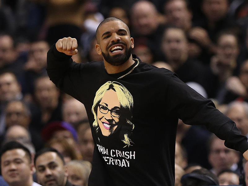 Toronto Raptors Go All Out For "Drake Night" But Kevin Durant Isn't Feeling It