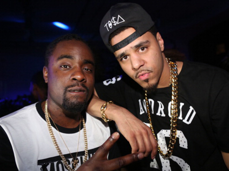 Wale and J. Cole together in 2013