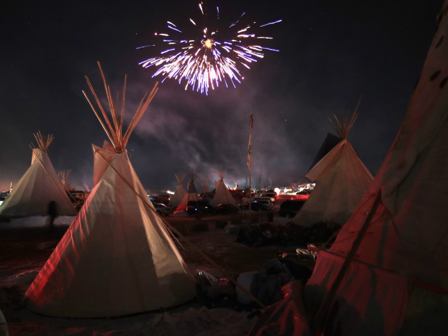 Standing Rock Sioux Reservation celebrates rerouting on Dakota Access Pipeline