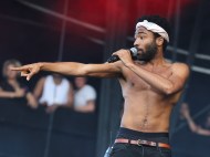 Donald Glover Childish Gambino performing