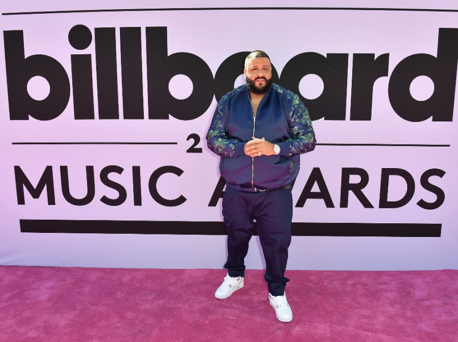 DJ Khaled Billboard Music Awards magenta carpet