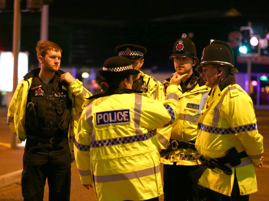 police at Manchester explosion Ariana Grande concert