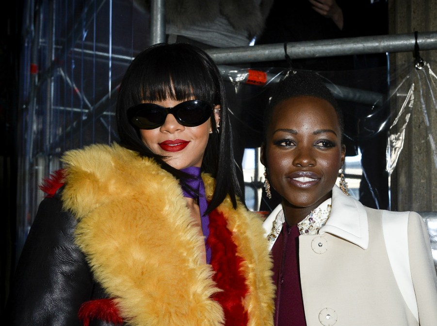 Rihanna Lupita Nyong'o