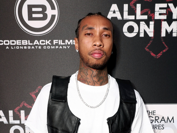 Tyga Attends All Eyez On Me Premiere