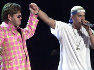 Elton John Reveals Funny Eminem Gift