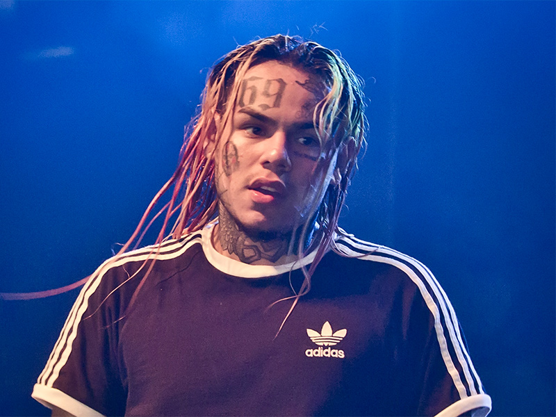 6ix9ine arrested