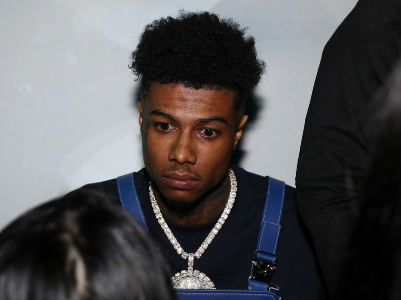 Blueface's Baby Mama Smashes His House Window During Outburst