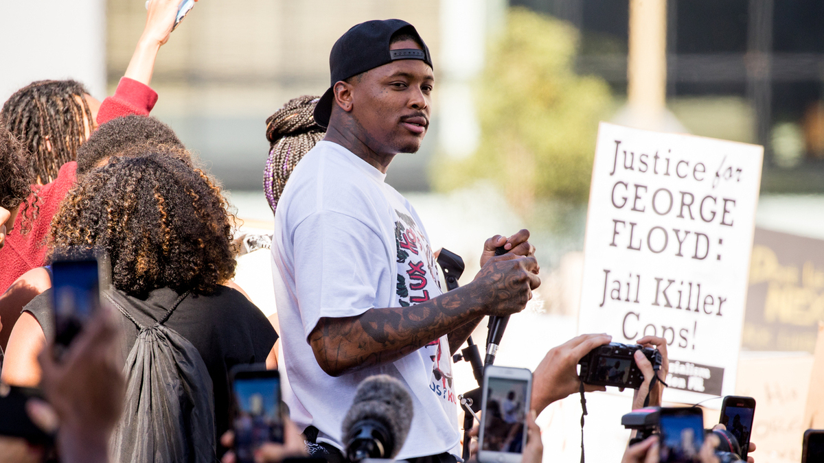 YG On Kanye West's Presidential Campaign: 'It's All Cap!'