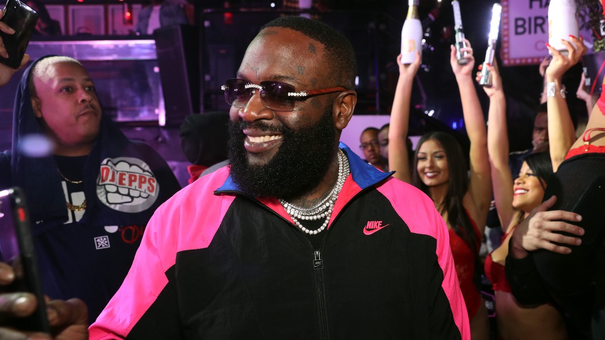 Rick Ross Rubs 'In Da Club' Lawsuit Victory In 50 Cent's Face