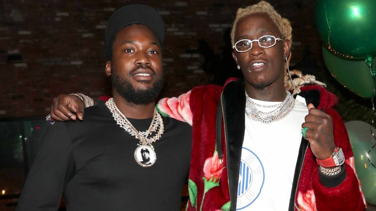 Young Thug & Meek Mill Defend James Harden’s Blue Lives Matter Mask