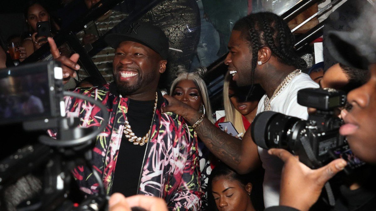 50 Cent Celebrates Pop Smoke's Posthumous No. 1 Billboard 200 Debut