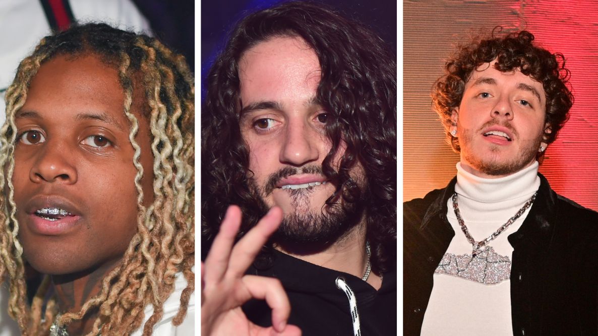 Lil Durk, Russ & Jack Harlow Polish Their Hoop Skills Before NBA All-Star Weekend