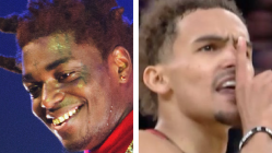 Kodak Black Questions Trae Young's Bird Fear As Knicks Fans Taunt Hawks Star