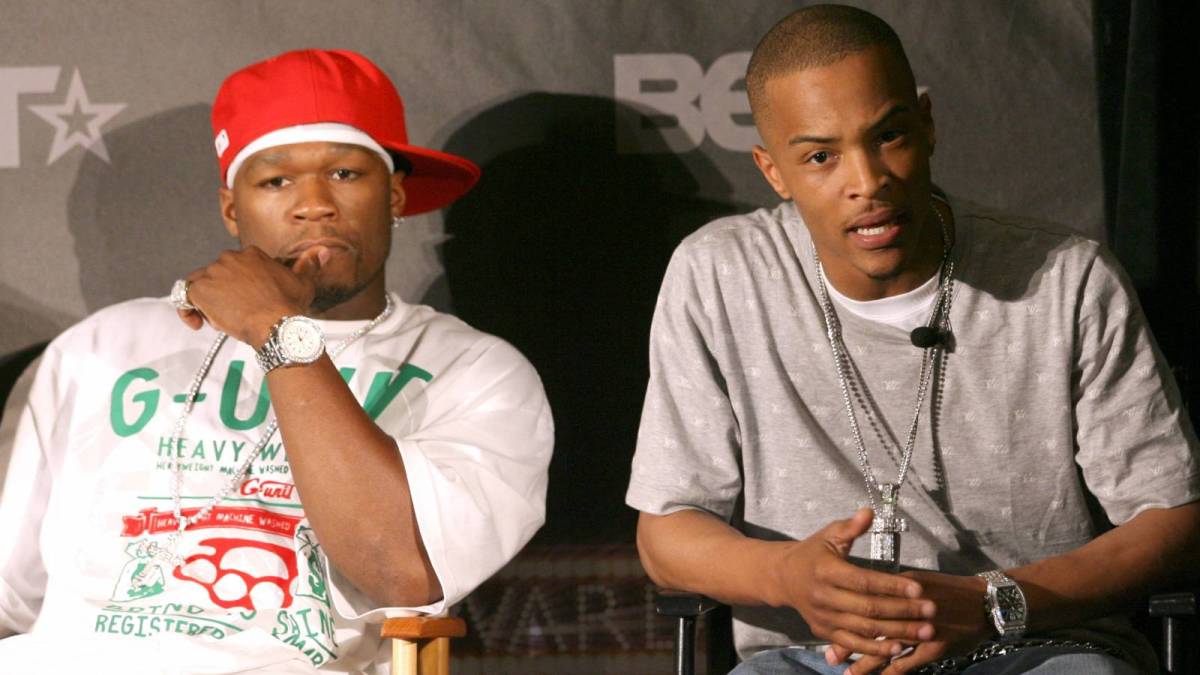 T.I. Challenges 50 Cent To Verzuz Battle During Star-Studded 'Black Mafia Family' Premiere