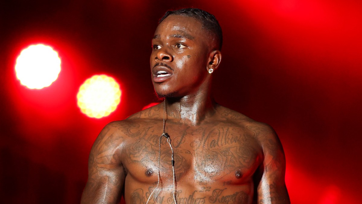 DaBaby Crashes Dubai Boxing Match By Jumping Into The Ring