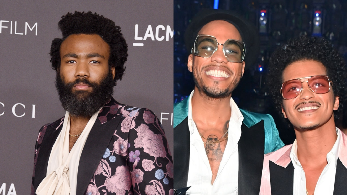 Childish Gambino To Appear On Anderson .Paak & Bruno Mars' Silk Sonic Album?