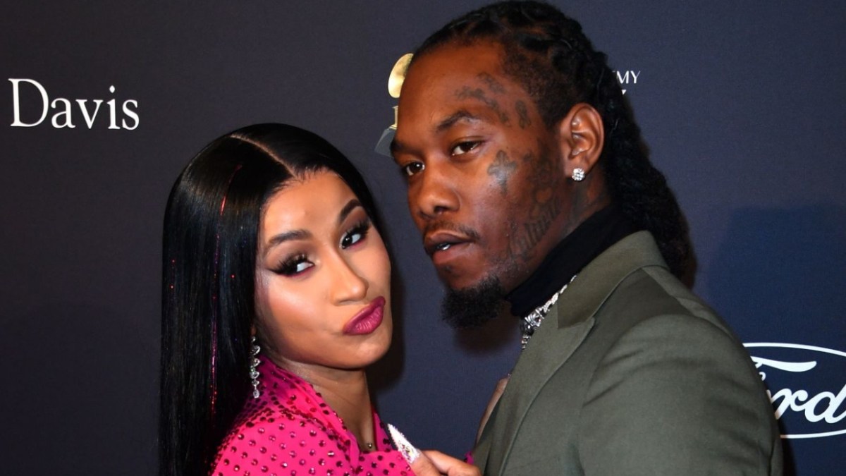 Cardi B Gifts Offset Giant $2M Check For His Birthday