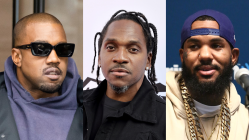 Kanye West Teases New Music With Pusha T, The Game & DJ Premier