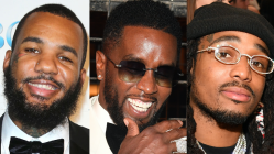 The Game Hits Studio With Diddy, Quavo & Hit-Boy