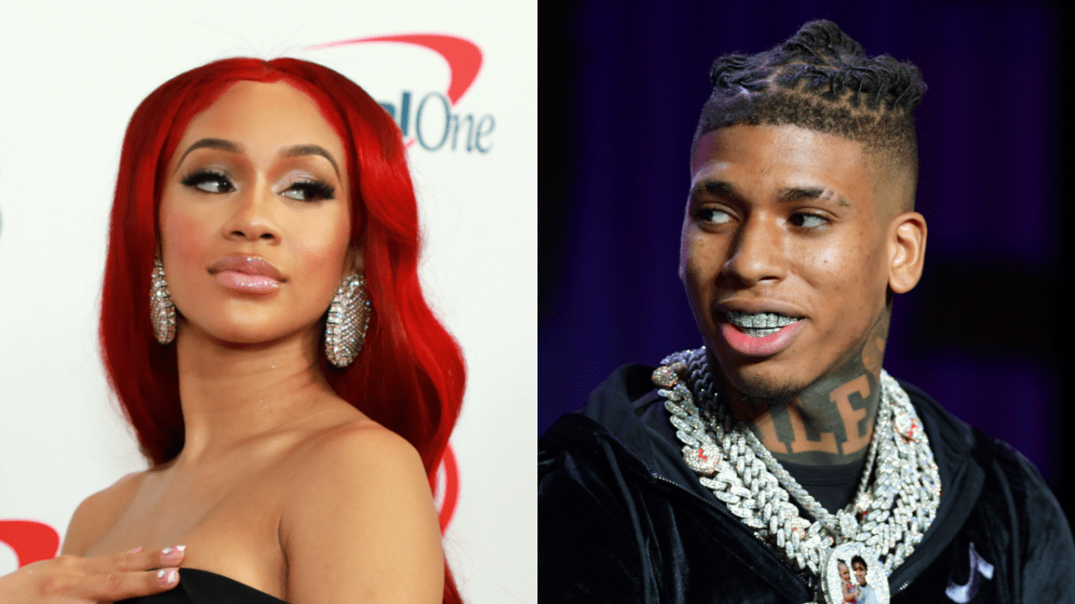 NLE Choppa Wants Threesome With Saweetie